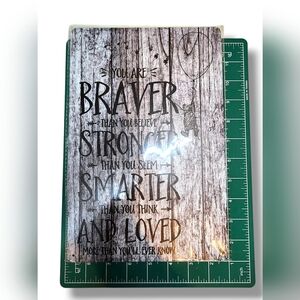 Winnie the Pooh Floating Metal Tin Sign Wall Art 8" x 12" inch Pre-drilled holes